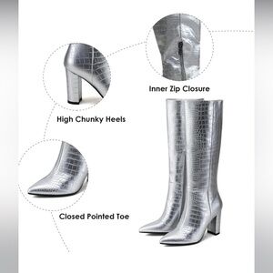 Modatope Knee High Boots Women Riding Boots for Women Tall Boots Long Boots